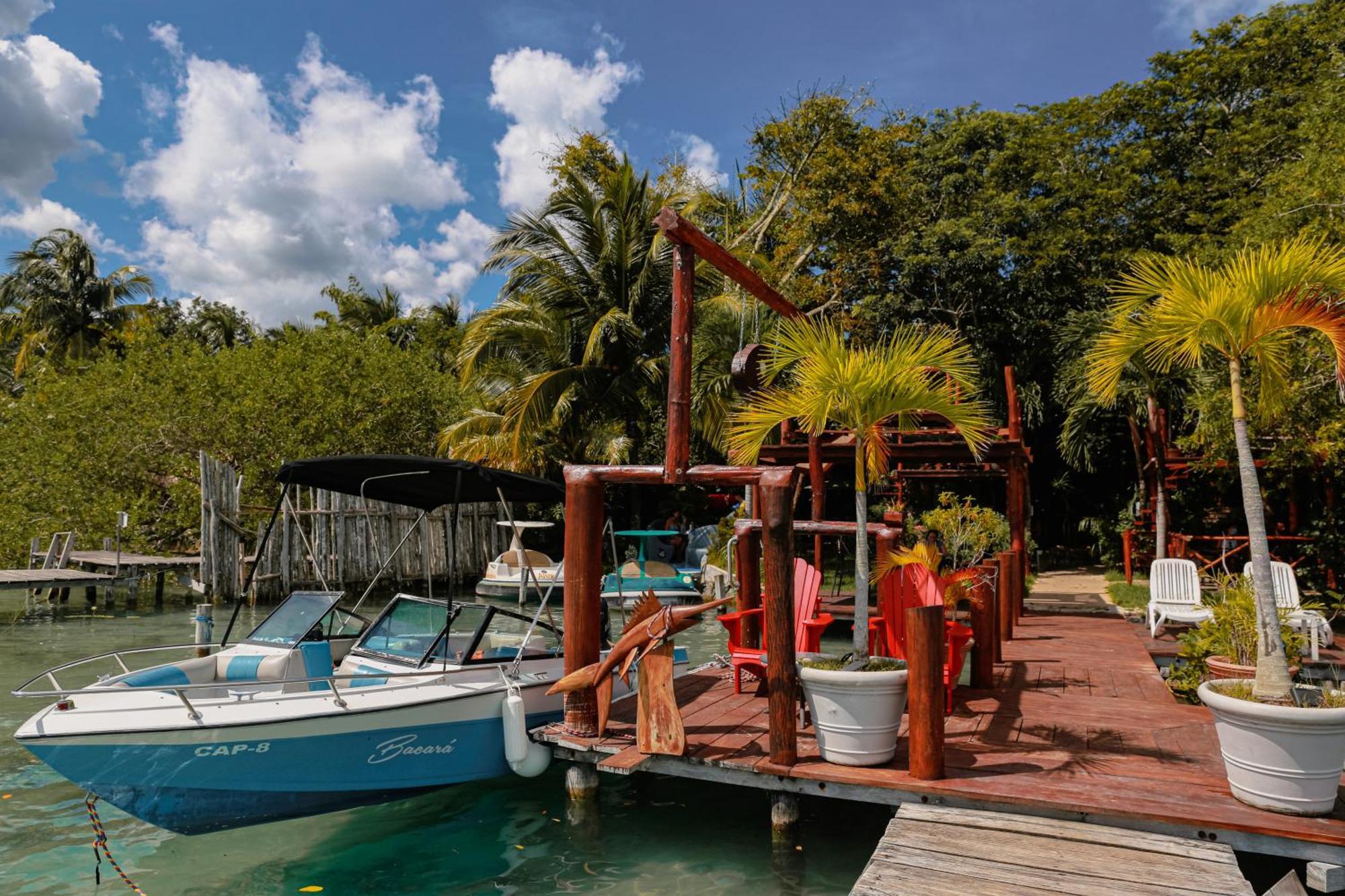 Hotel Aluxes Bacalar Exterior foto